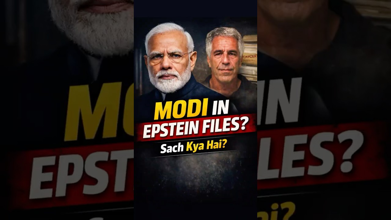 What's REALLY 🤯 Going On with Modi in Epstein Files #epsteinfiles
