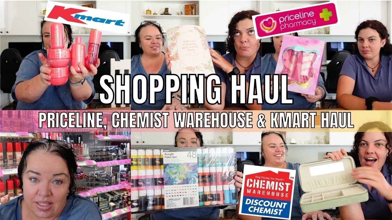 WE DID SOME DAMAGE IN PORT TODAY | CHEMIST WAREHOUSE & PRICELINE HAUL & HUGE KMART HAUL