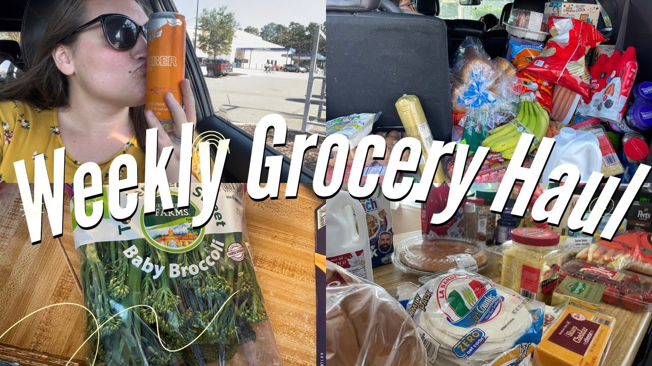 LARGE GROCERY HAUL🍂MEAL PLAN 🤩