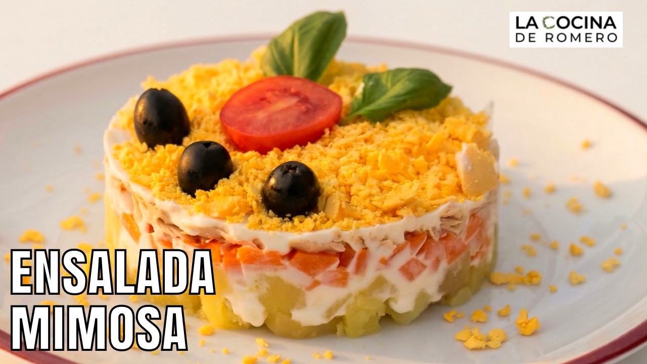 Cremosa, sabrosa y facilísima: así es esta ensalada mimosa 😍👌