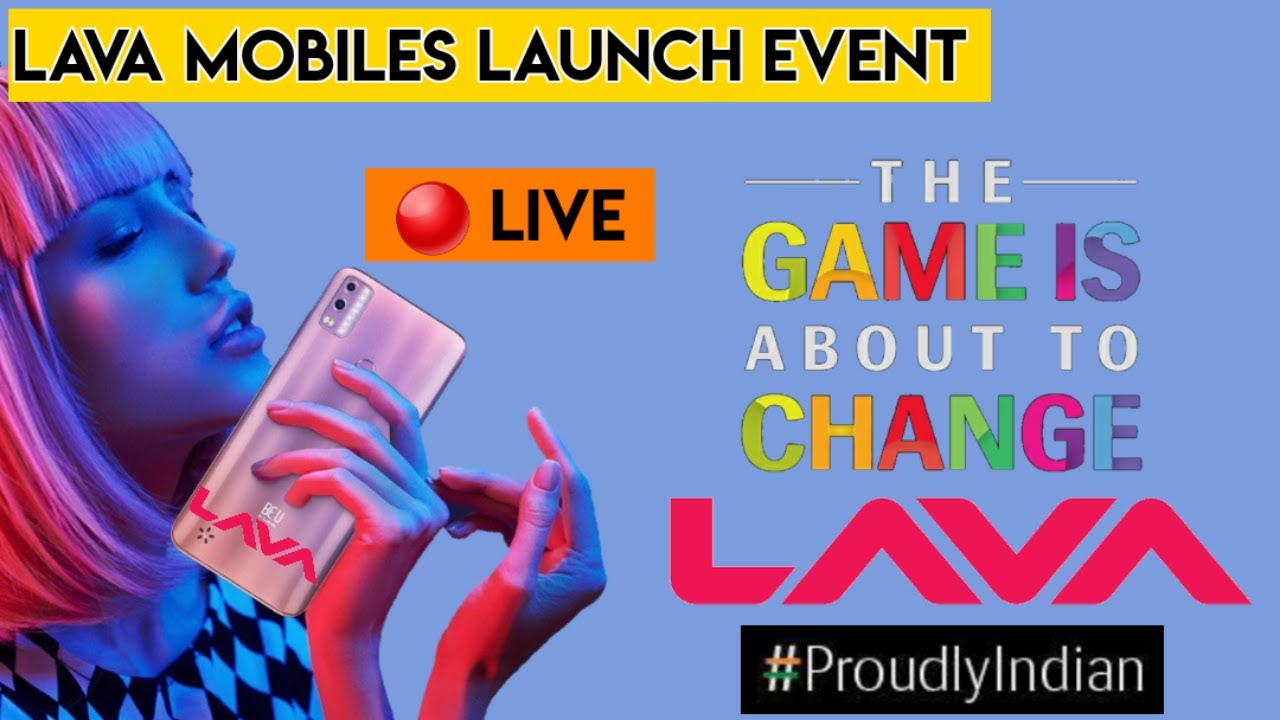 LAVA MOBILE LAUNCH EVENT Live | Designed In India & Made In India LAVA MOBILES