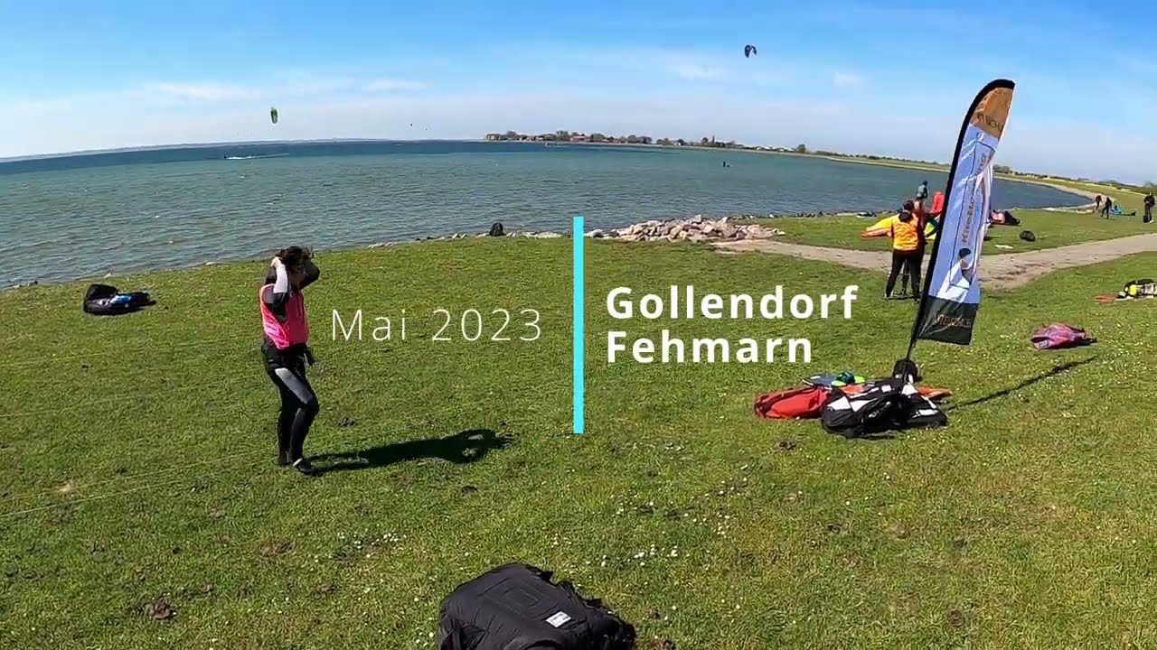 Mai 2023 - Kiteschulung in Gollendorf auf Fehmarn - Kitesurfen lernen mit KiteBoarding Fehmarn
