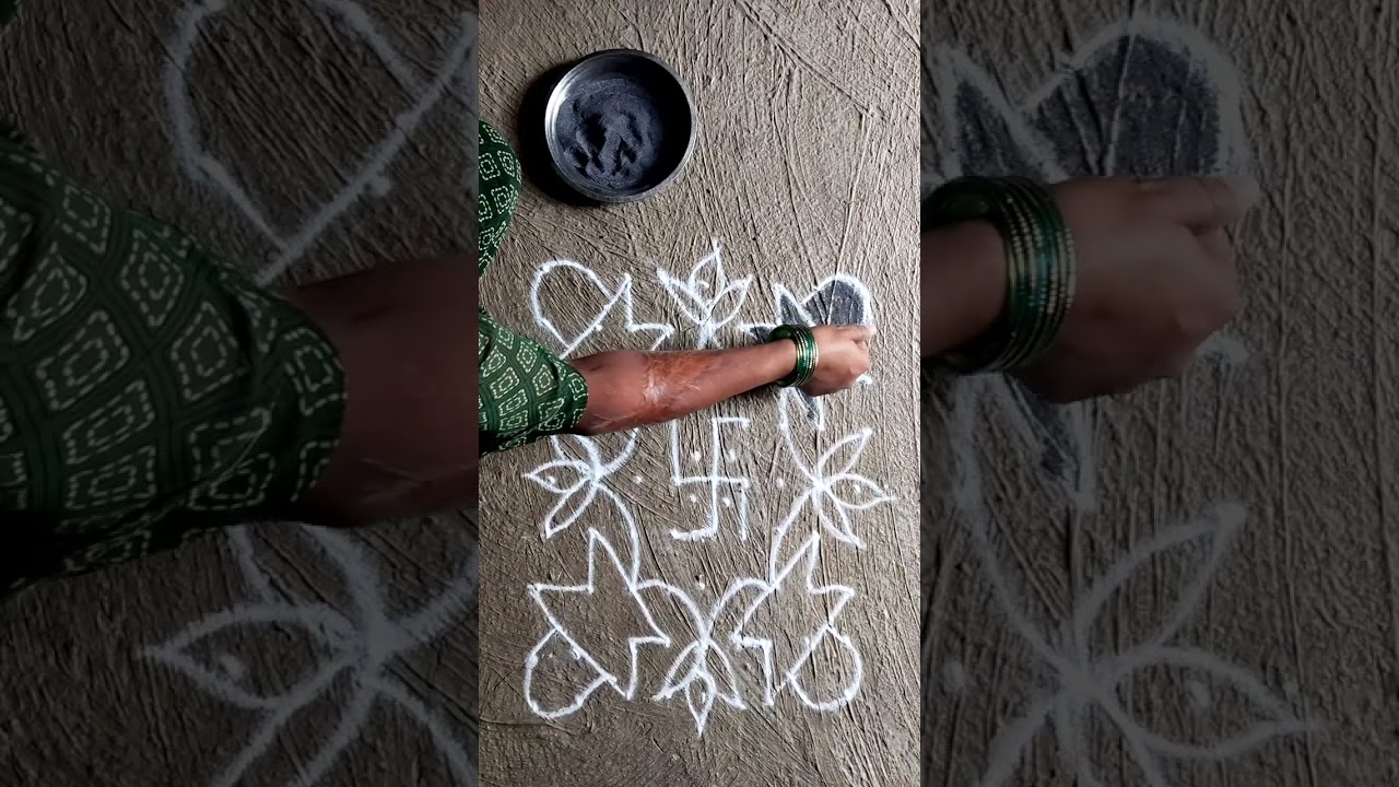  महाशिवरात्री स्पेशल रांगोळी |9*9सोपी रांगोळी |#mahashivratri #rangoli 