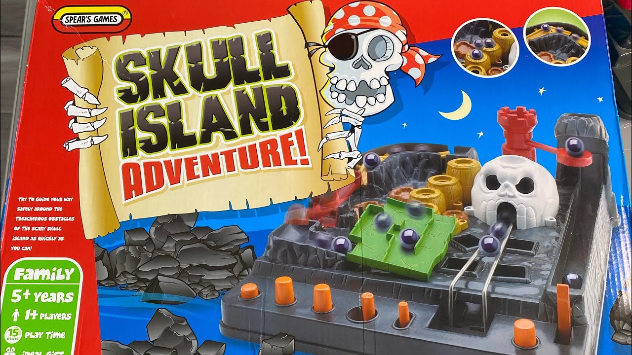 Screwball Scramble Game….Skull Island Adventure