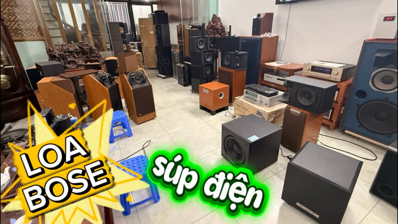 Loa Bose 601 Seri3 | Bose 301 Seri2 | Loa Phun Jbl 2012 Bãi Bát30 | Súp Yamaha Sw315 | Denon 2500 Ne