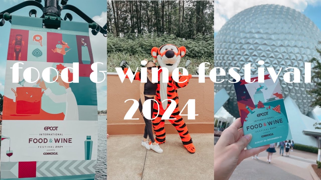 Epcot Food & Wine Festival 2024 | first day!