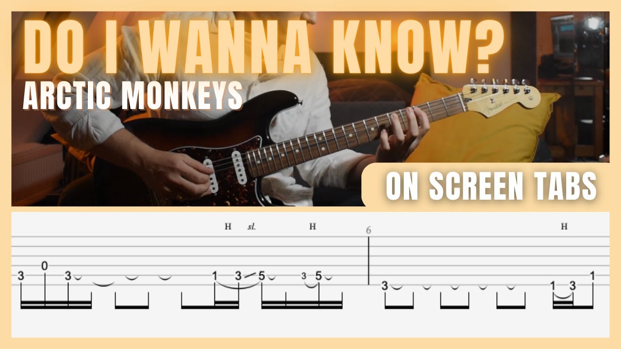 Do I Wanna Know? - Arctic Monkeys (Guitar Lesson/Tab)