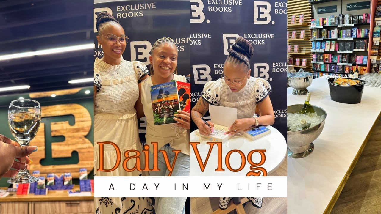 Vlogtober, выпуск 3: Презентация книги и автограф-сессия Джеки Фамотсе, мини-обслуживание и подго...