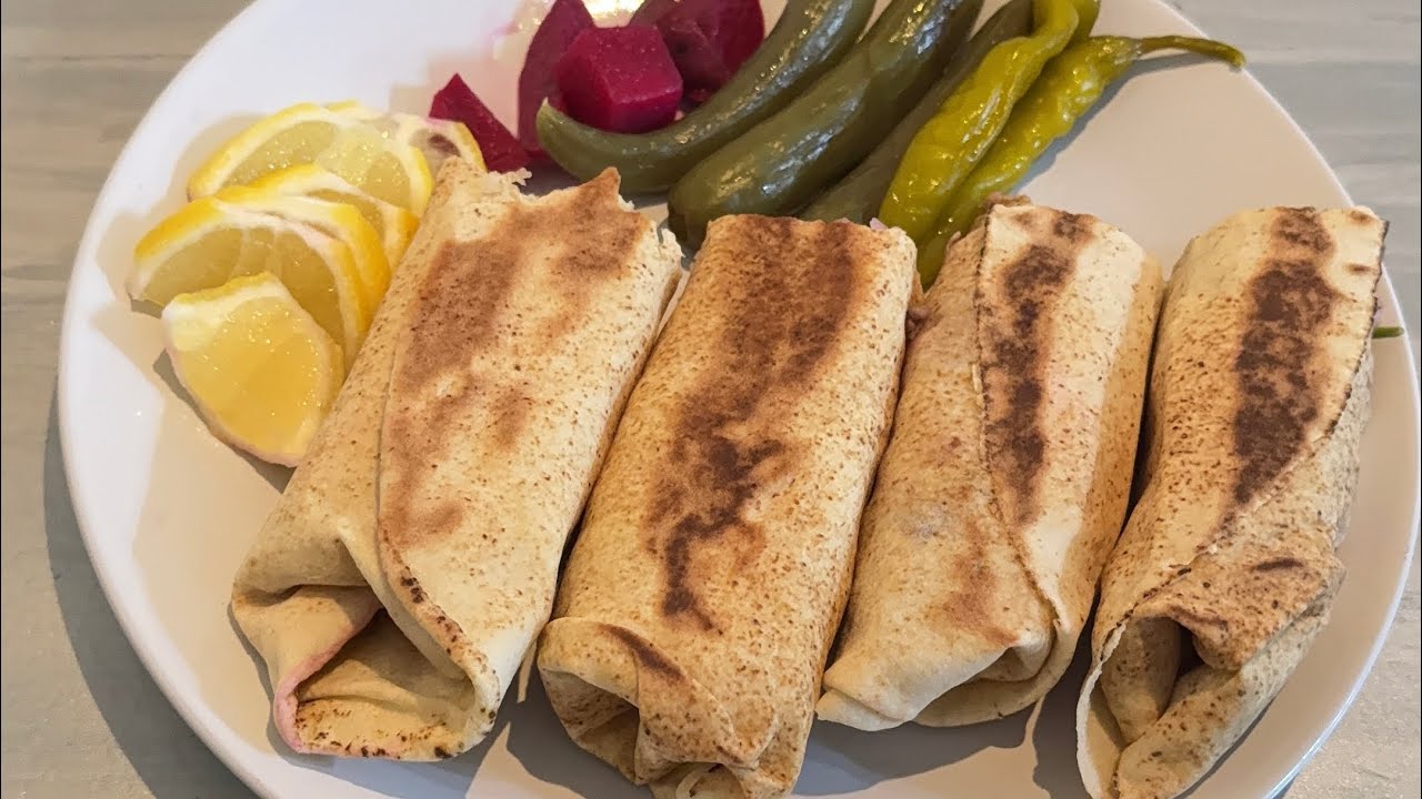 #شاورما لحمة بطريقة سهلة وشهية