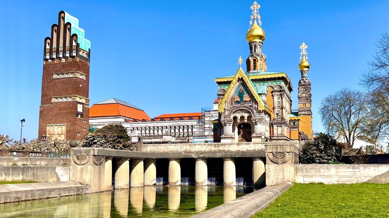 Darmstadt, Germany- A Russian chapel built on Russia soil in Germany !? 🙄