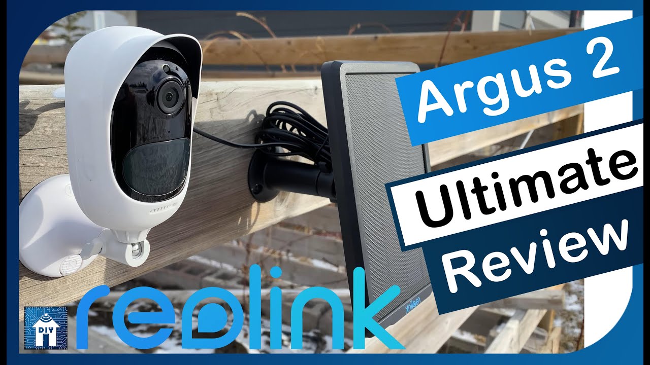 Reolink Argus 2 (WiFi Security Camera) & Solar Power – Easy setup + Install – DIY Mega Review!
