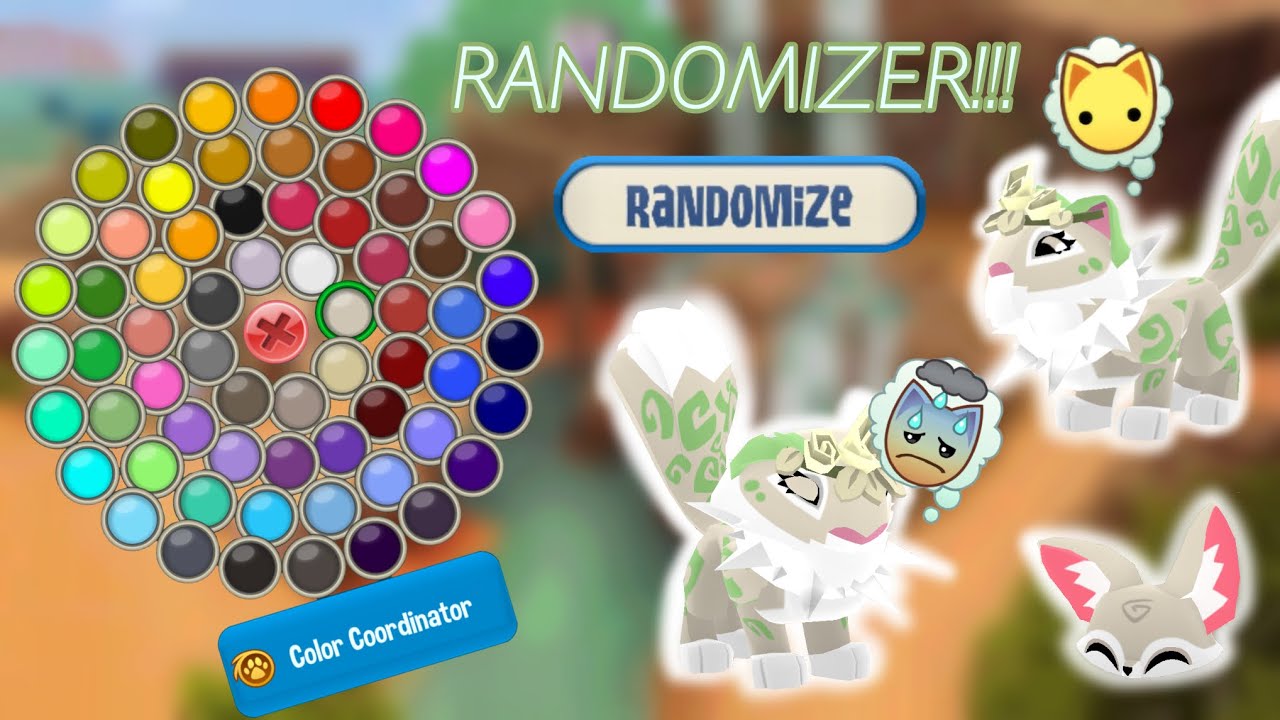 MAKING OUTFITS WITH THE RANDOMIZER (Animal Jam Play Wild)