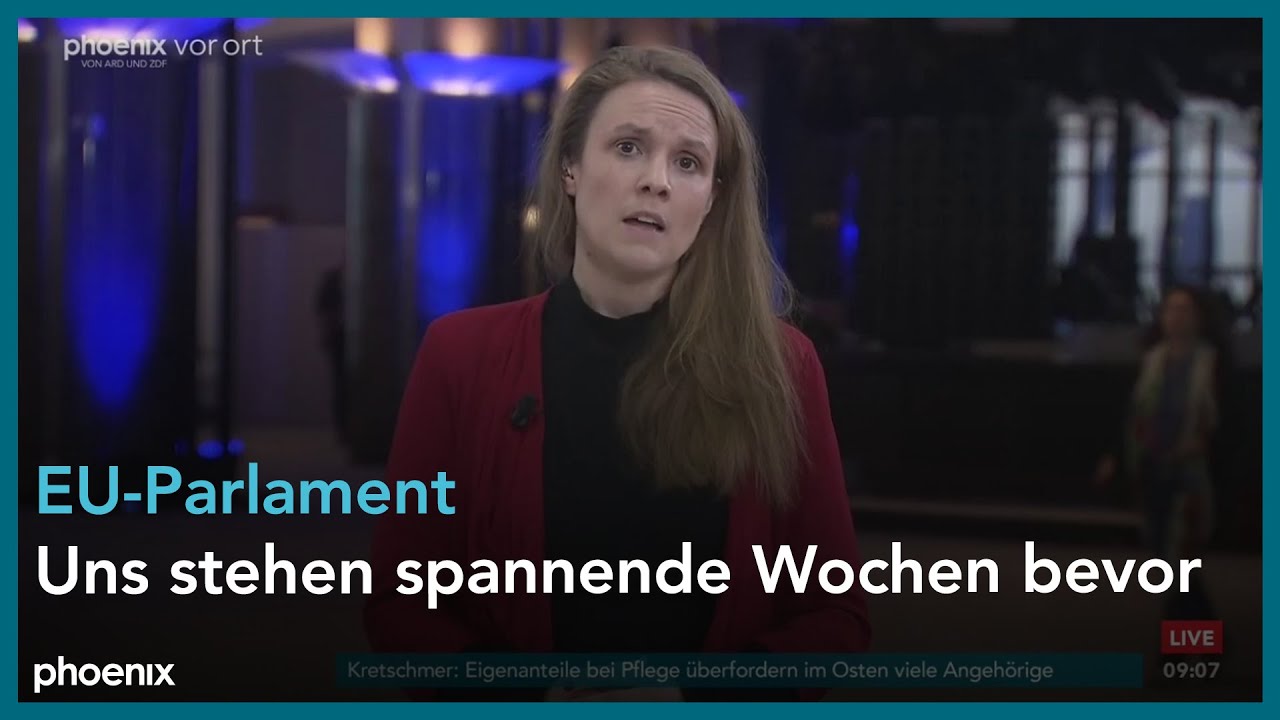 phoenix tagesgespräch mit Terry Reintke zum EU-Parlament am 18.06.24