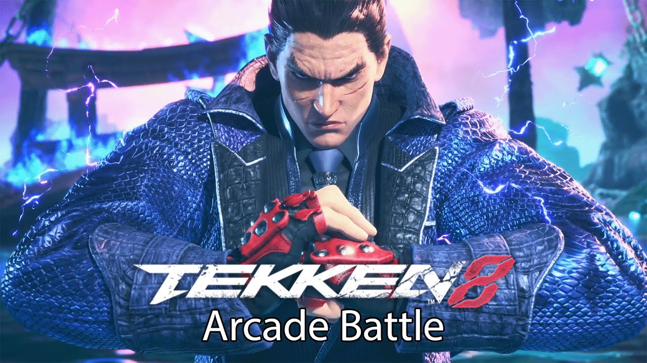 Tekken 8 - Kazuya Mishima Arcade Battle Full Gameplay