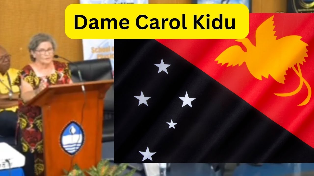 POWERFUL message by Dame Carol Kidu at 
