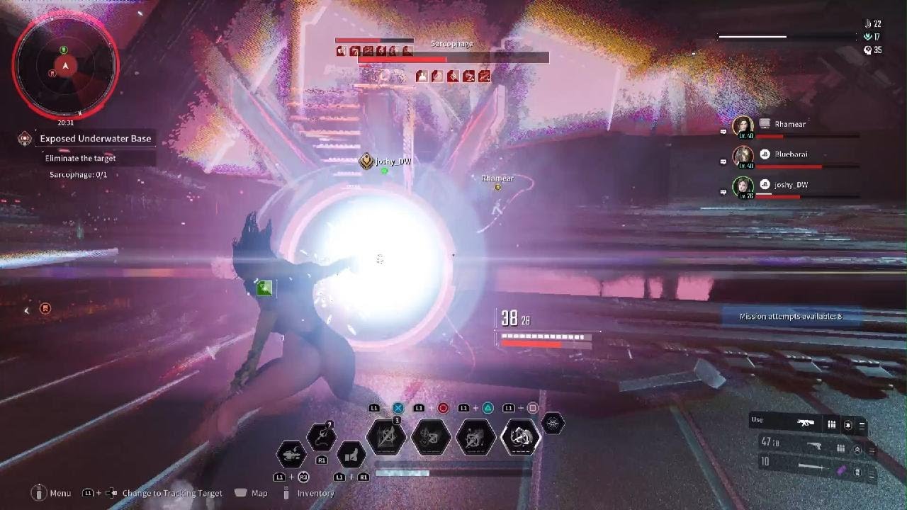 The First Descendant Dia Exposed Underwater Base Operation