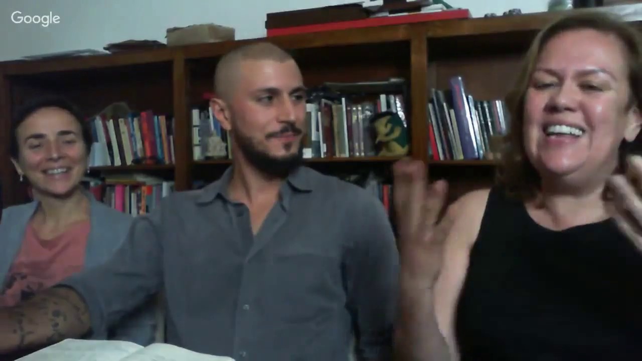 Aula de italiano - com professoras da USP