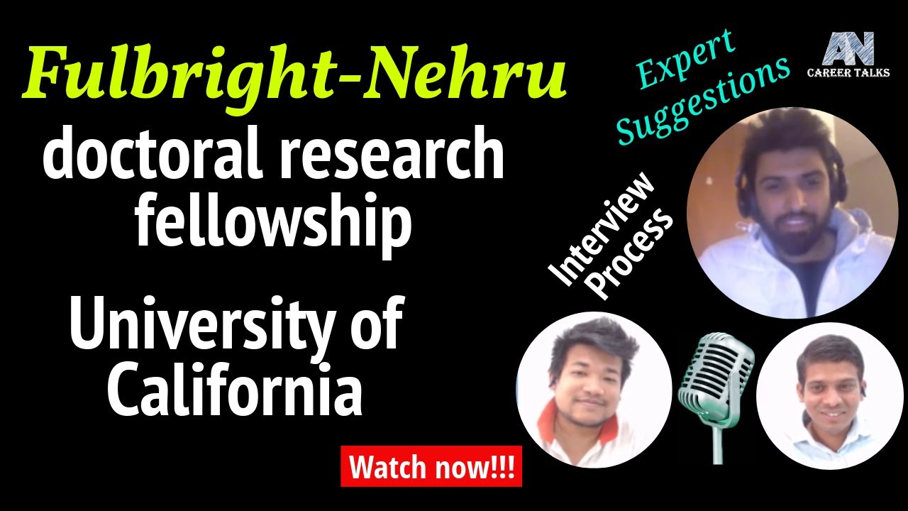 Fulbright-Nehru doctoral research fellowship|University of California|Interview|USA lifestyle|Sourav