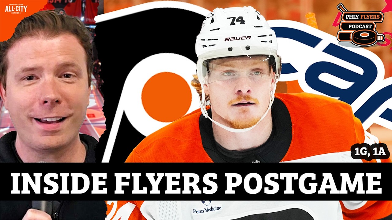 Are Flyers IN NHL Playoff Race? Inside Tocchet Locker Room After Tippett & Ersson STELLAR In 4-1 Win
