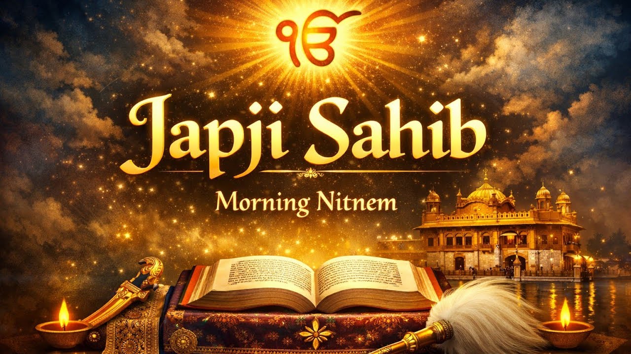 Japji Sahib | ਜਪੁਜੀ ਸਾਹਿਬ | ਨਿੱਤਨੇਮ | morning prayer | Shabad Gurbani Ras 