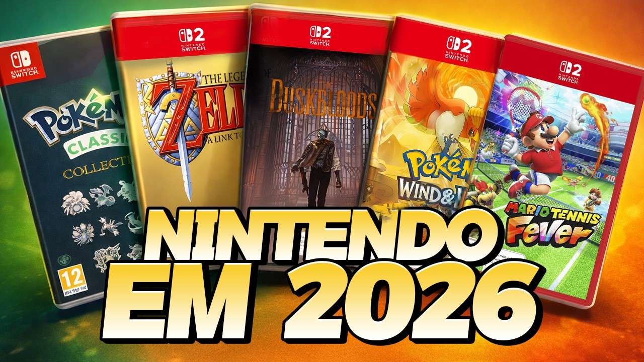 O que PODEMOS ESPERAR da NINTENDO em 2026?