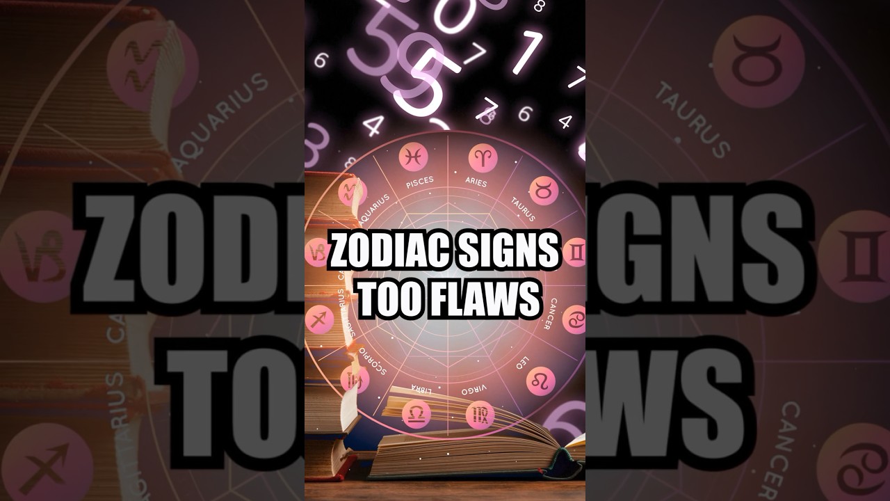 Zodiac Signs - TOO Flaws #ZodiacTalks #zodiac #astrology #zodiacs #zodiacsigns #zodiacfacts