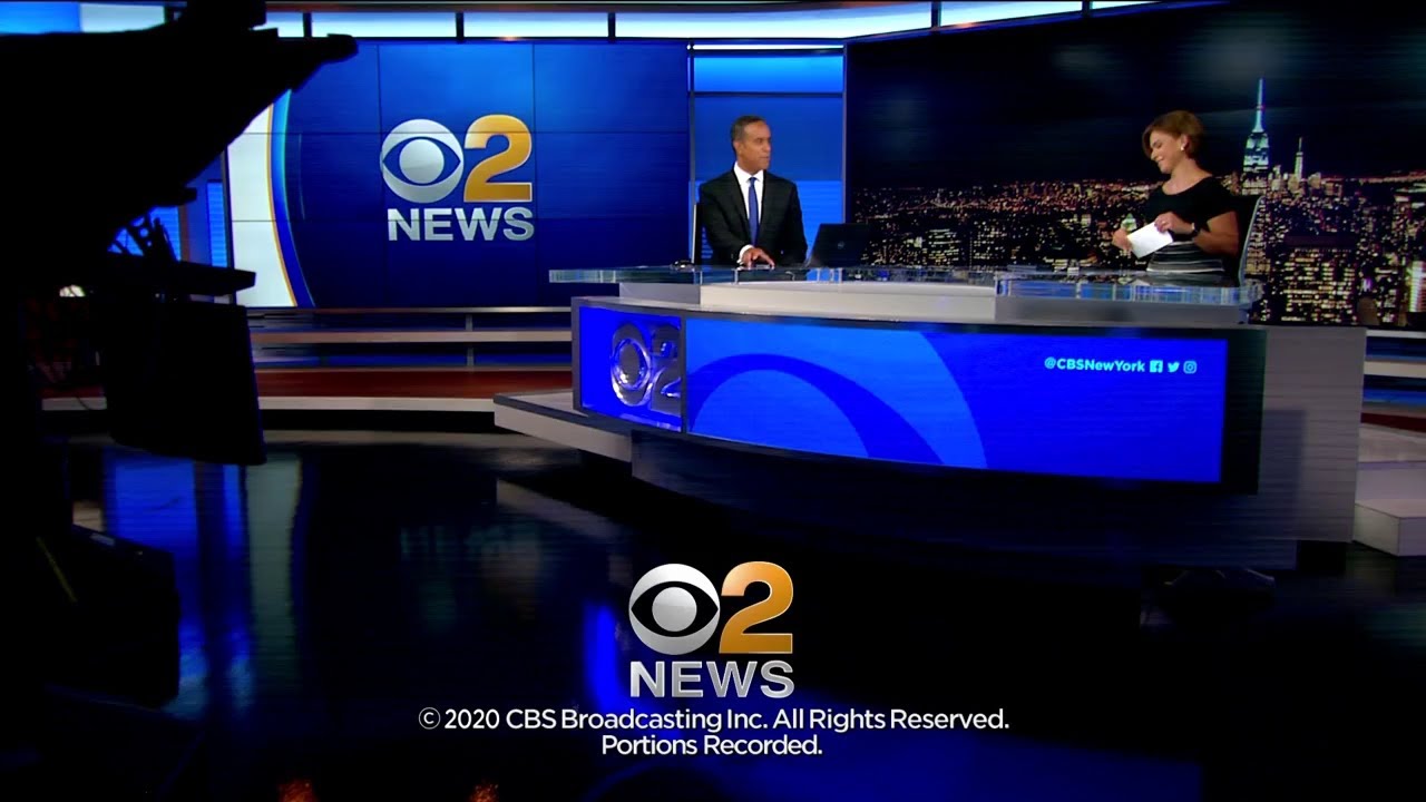 WCBS CBS2 News at 11PM Open and Close Wednesday, August 12, 2020