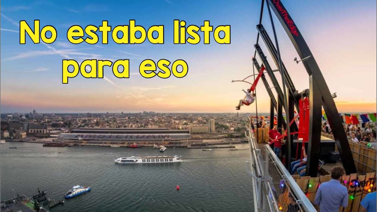 El columpio MÁS ALTO del mundo : A’DAM LOOKOUT + Swing “Over the Edge