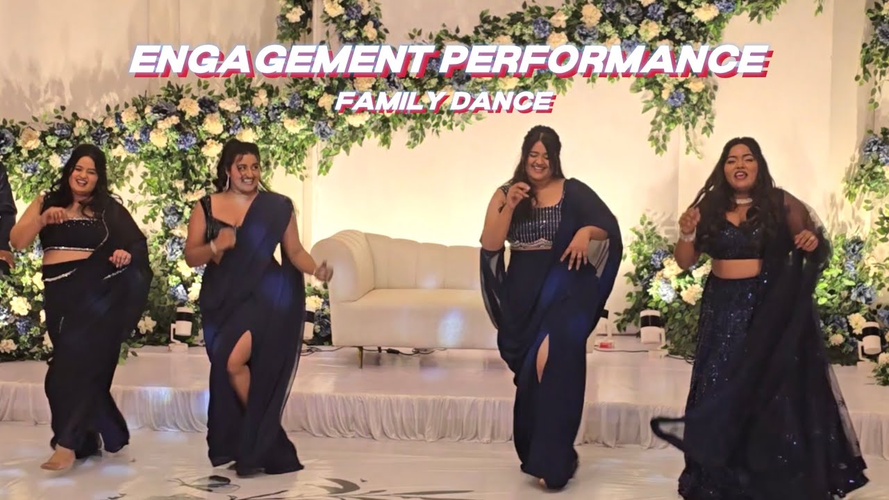 Engagement Family Dance Performances💃🏻 | *surprise* Bollywood coded🤌🏻