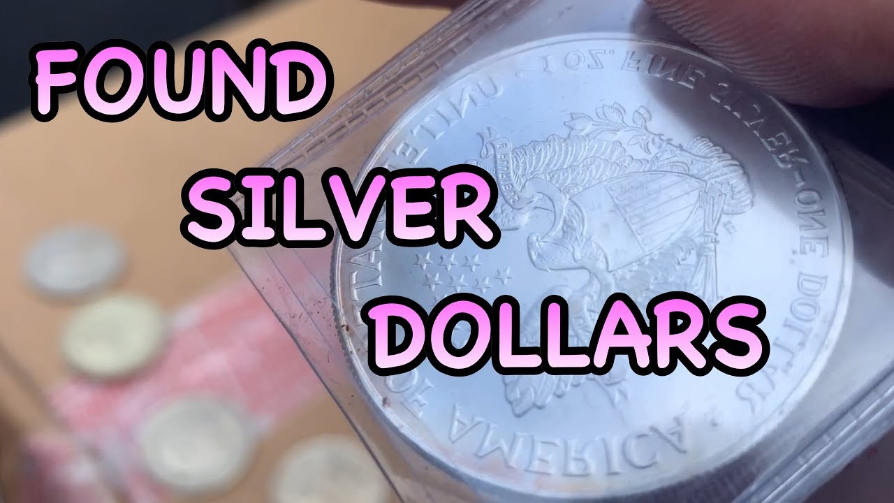 FOUND SILVER COINS!! SILVER DOLLARS FOUND! I bought an abandoned storage unit And found coins