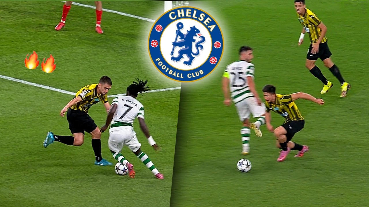 Dastan Satpaev vs Geovany Quenda 😱 in UCL (New Chelsea Players)