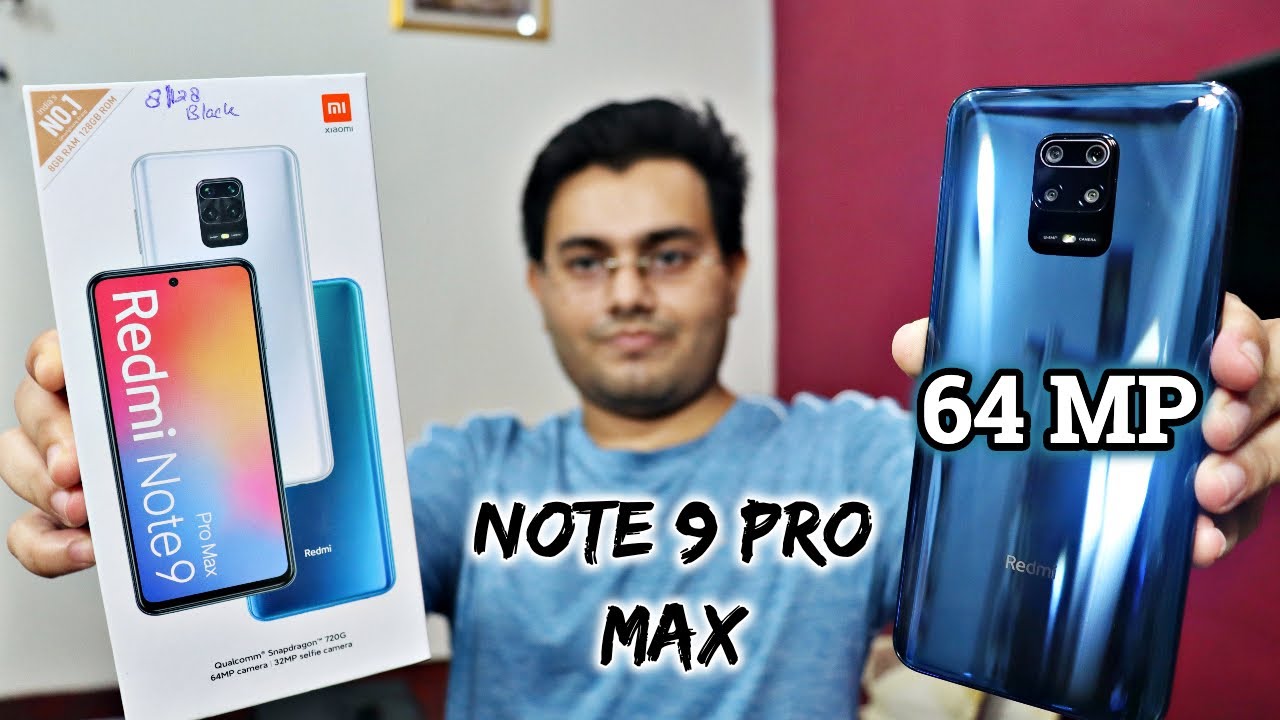 Redmi Note 9 Pro Max Unboxing & Review | 64 MP Camera | 33W Fast Charging | गेमिंग के लिए दमदार