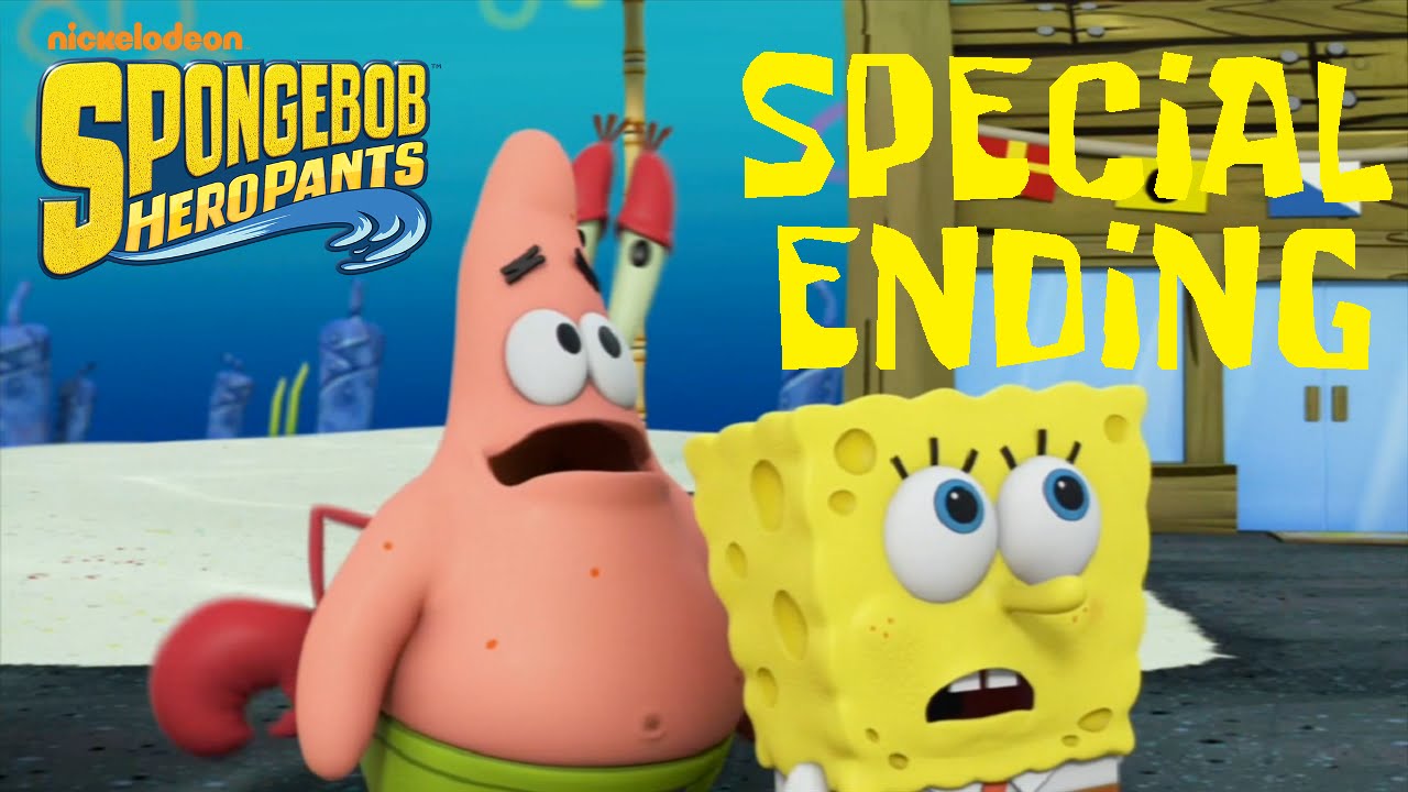 SpongeBob HeroPants - Special Ending + 100% ᴴᴰ