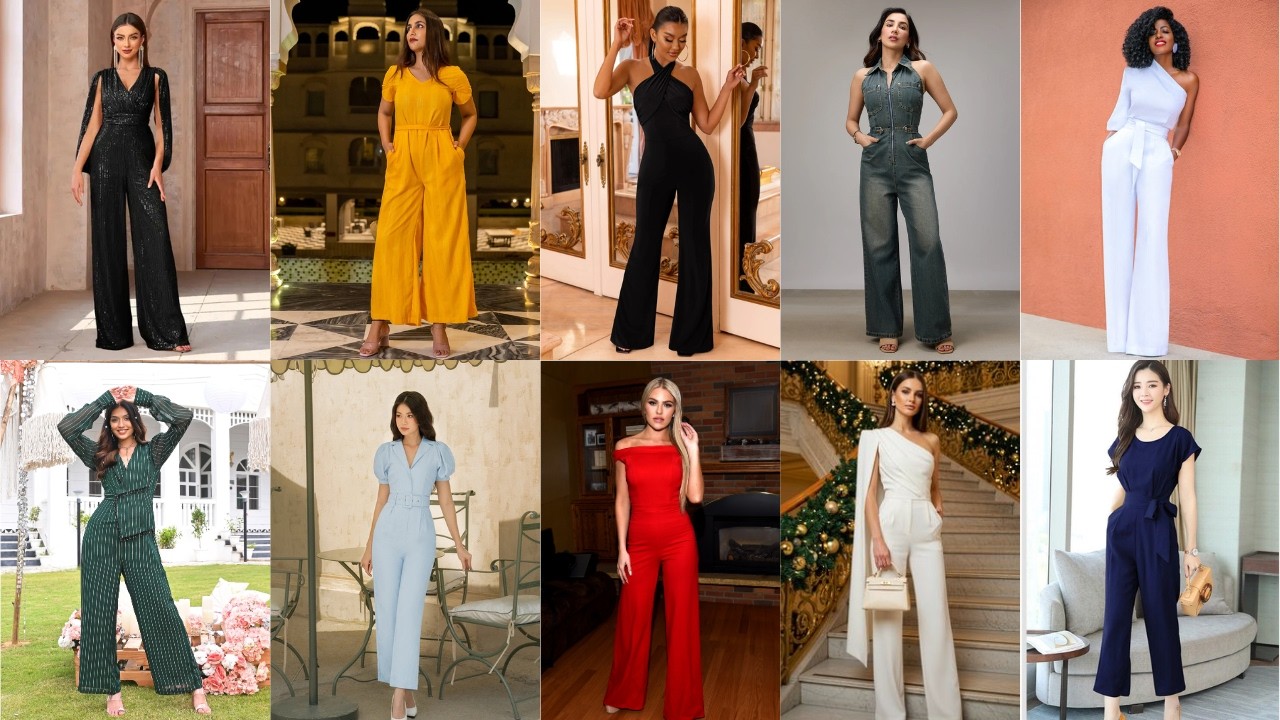 New Designer Ladies Jumpsuit Designs 2026 | Trendy, Elegant & Party Wear Jumpsuits