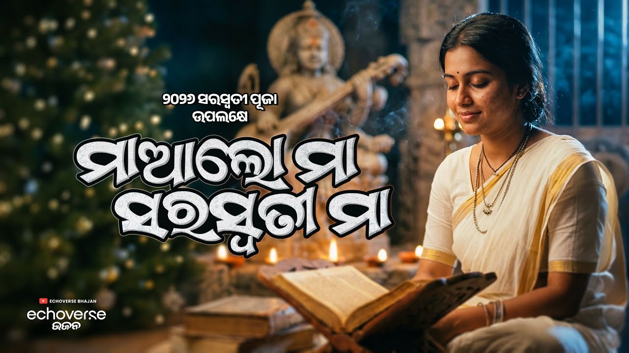 Maalo Maa Saraswati Maa | Saraswati Puja 2026 Special Odia Bhajan | EchoVerse Bhajan
