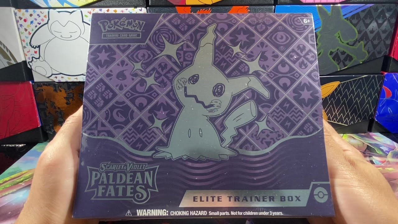 GOLD PULLED!!! Paldean Fates Elite Trainer Box Opening!