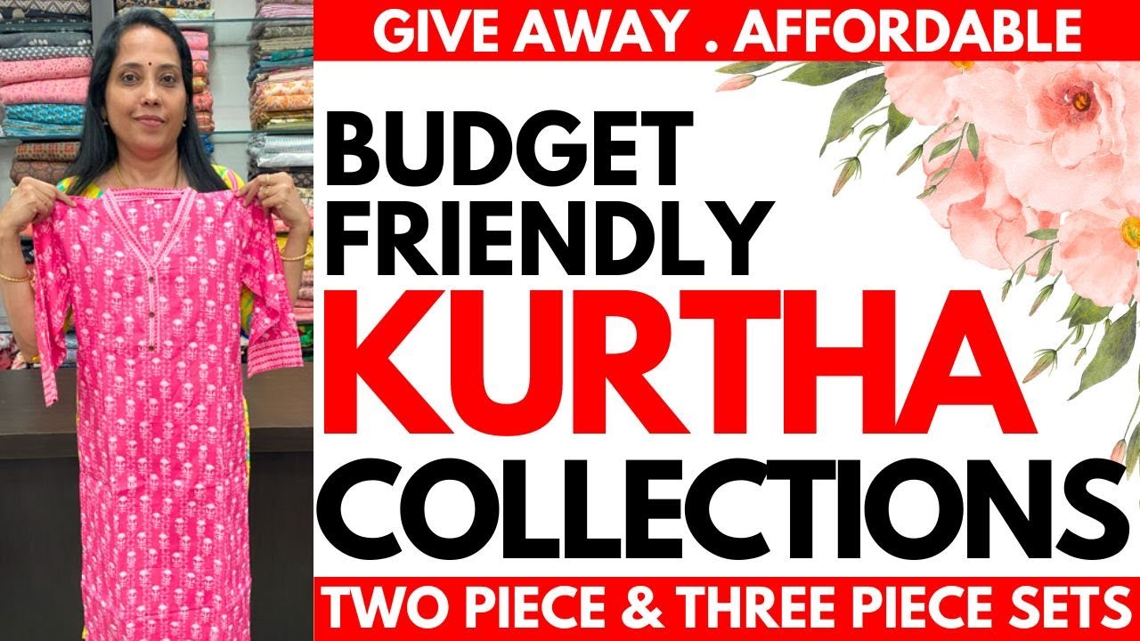 KURTHA COLLECTIONS🌹GIVE-AWAY🌹2&3 PIECE SETS🌹COTTONS🌹07DEC24