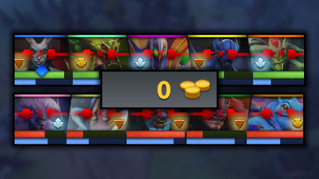 Valve broke Dota 2, no gold, patch 7.35d