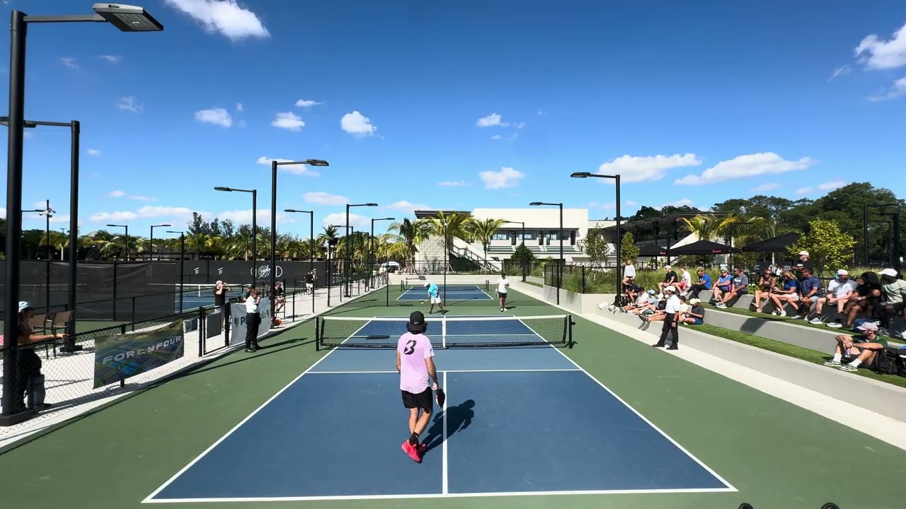 Brickwall Pickleball Nationals Semifinals - Sagtiani/Serra vs. Blanco/Mediratta