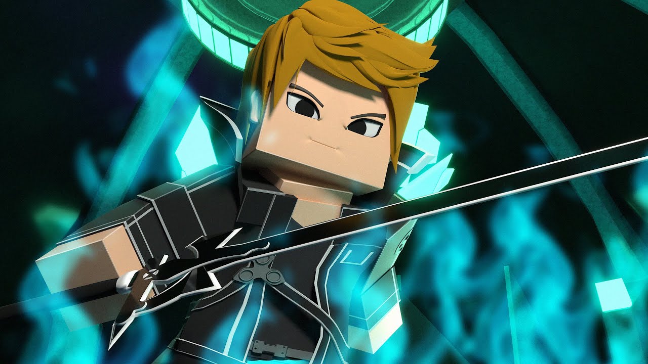 Sword Art Online no MINECRAFT - Epic Fight Mod Addon