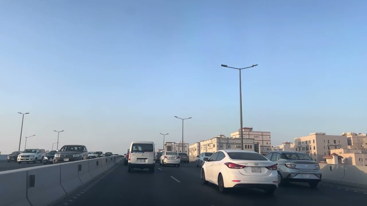 طريق الأمير ماجد من الجنوب مرورا بنفق الجامعه بجدة ٢٠٢٦