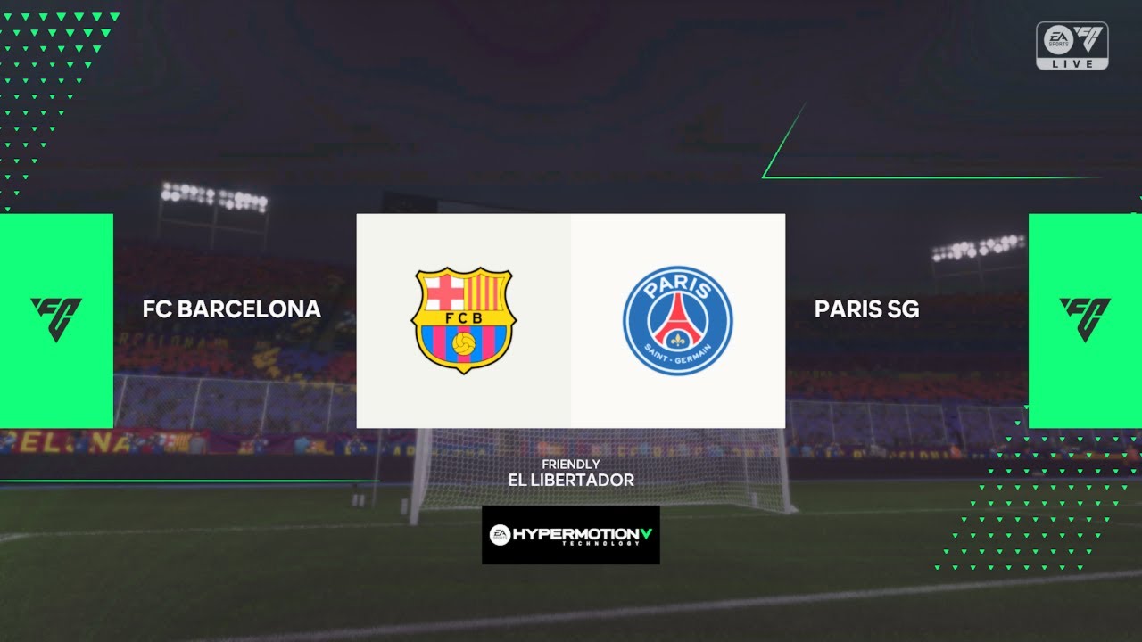 FC BARCELONA  vs PARIS SG
