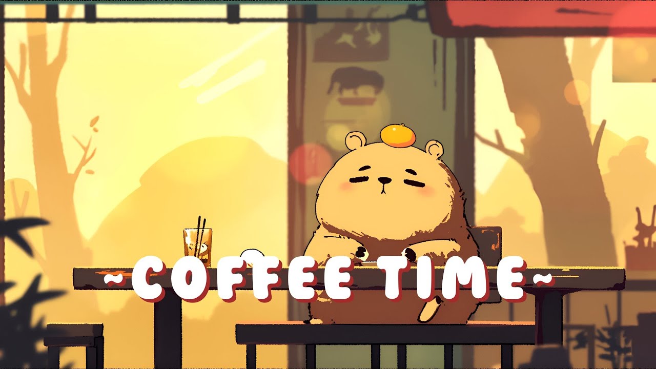 Capybara Lofi Zone | Calm Music for Focus & Study 🦫 🎵 🌙 | Continuous Mix