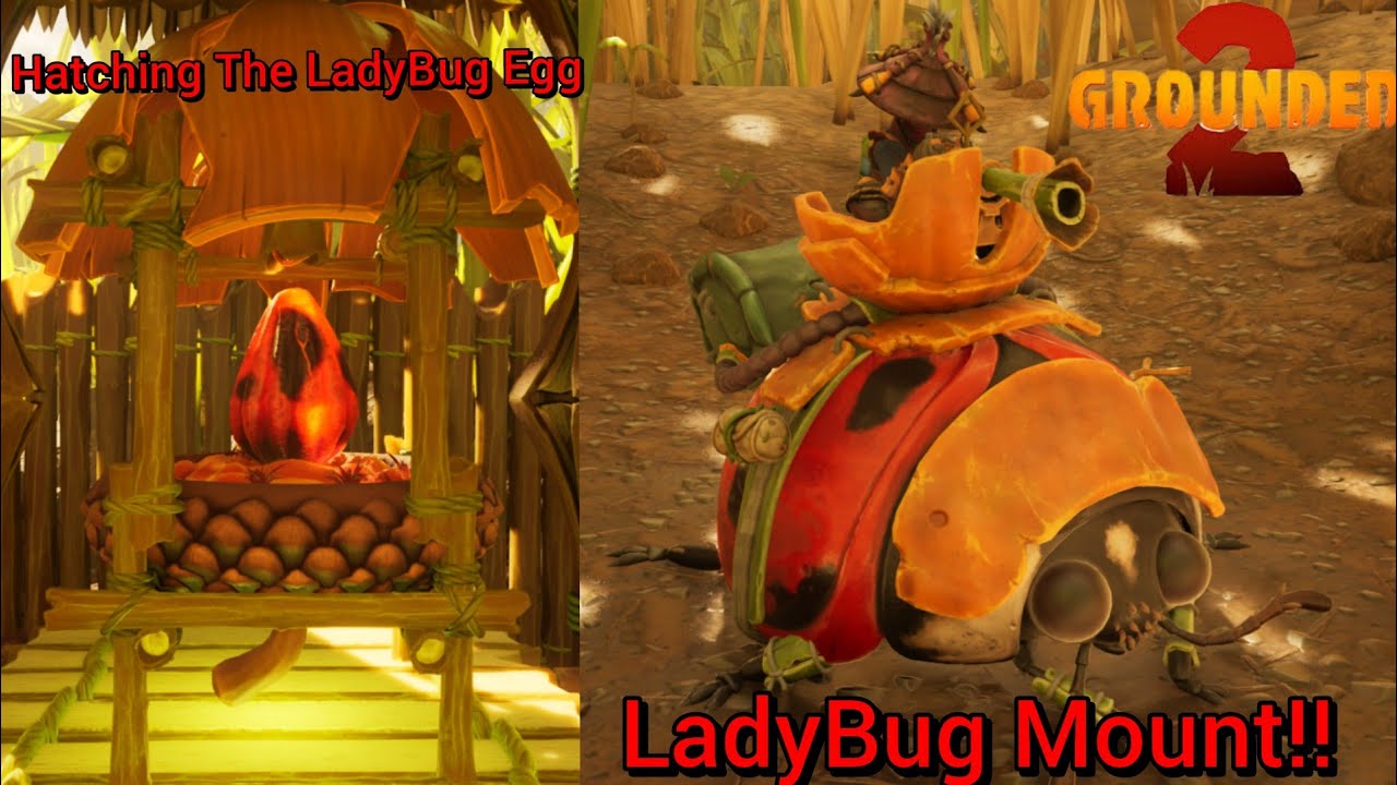 Taming The *NEW* LadyBug & Exploring The GreenHouse | Grounded 2 Episode 18