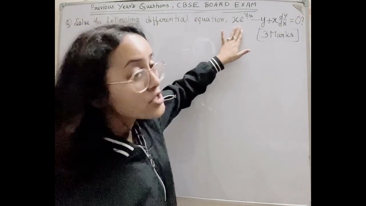 ||Previous years question|| class 12 || Mathematics || topic- homogeneous differential equation ||