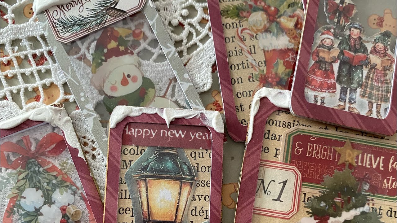 TUTO ETIQUETTES ENEIGEES DE #NOEL