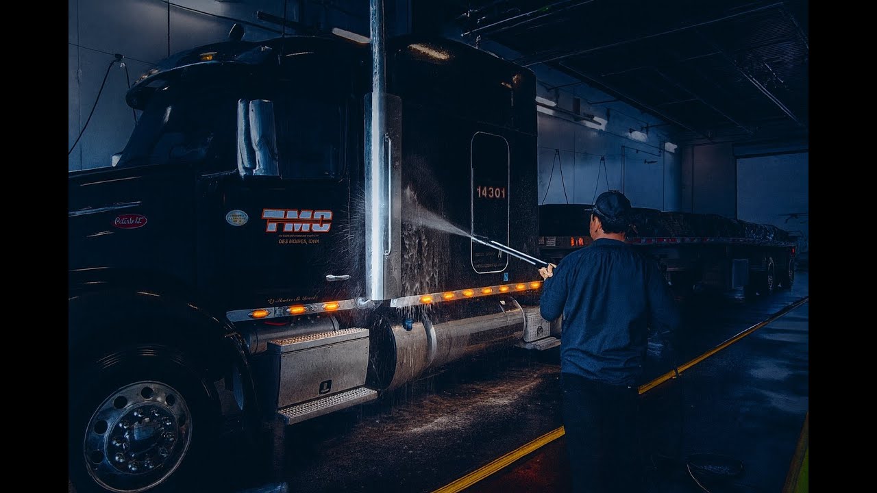 my first tarp load as a TMC driver