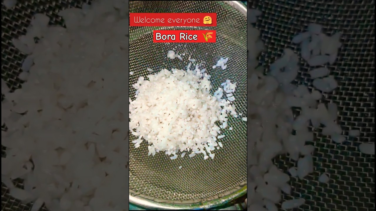 How to make Bora Rice Bhapa Breakfast Special #sehnajkikitchen #food #assam #notheast#recipeshorts