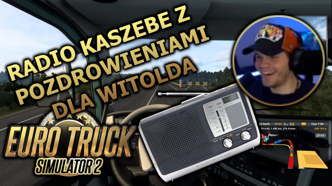 TRASKA DO LWOWA Z GUCIEM I WIDZAMI | ETS 2