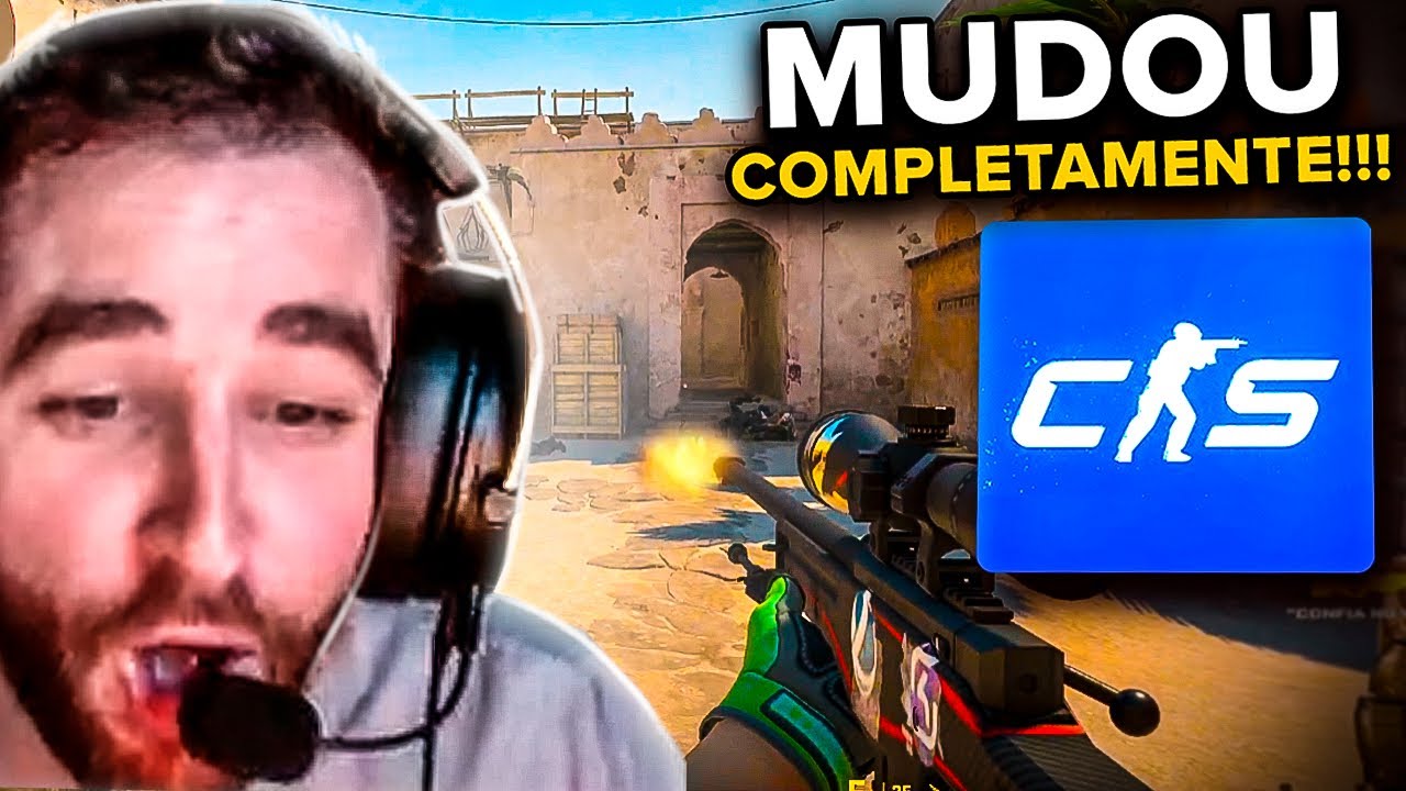 FALLEN JOGANDO PELA 1&deg; VEZ O NOVO COUNTER STRIKE!!